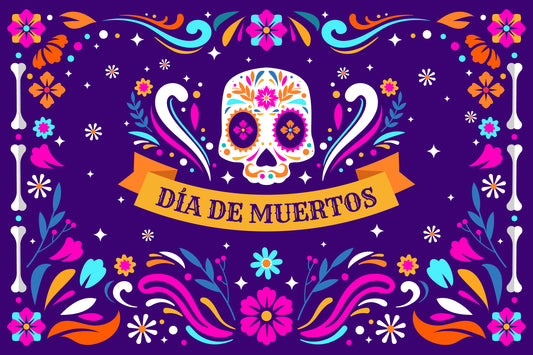 ¡Día de Muertos cuadernillo coloreable!