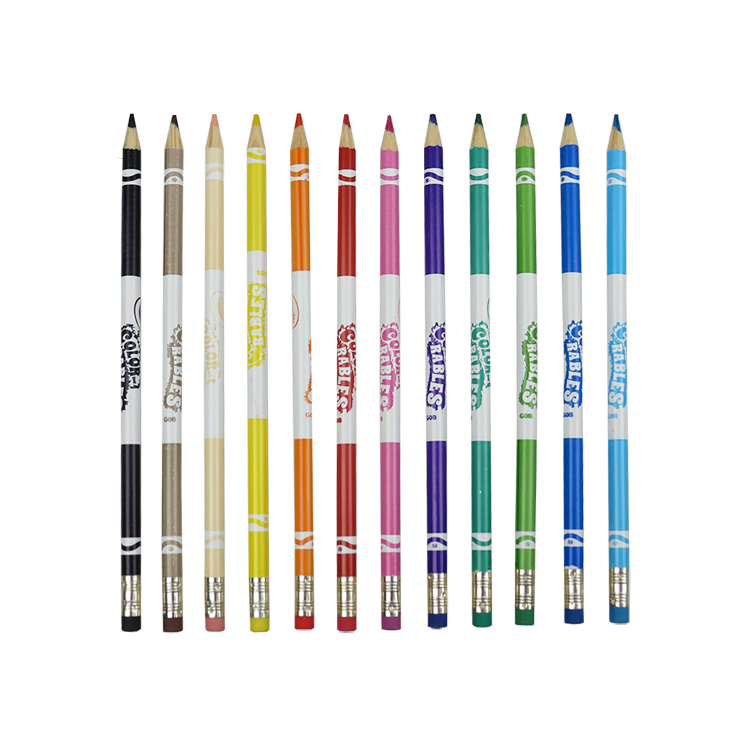 Lápices de colores Crayola Borrables con 12 pzas.