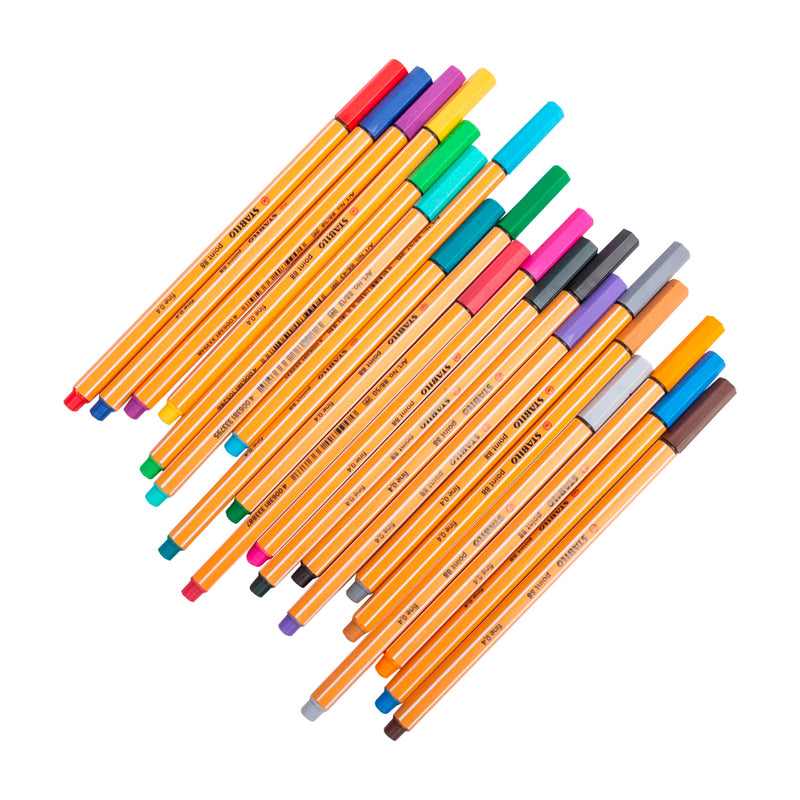 Rotulador Stabilo Point 88, 10 colores - Abacus Online