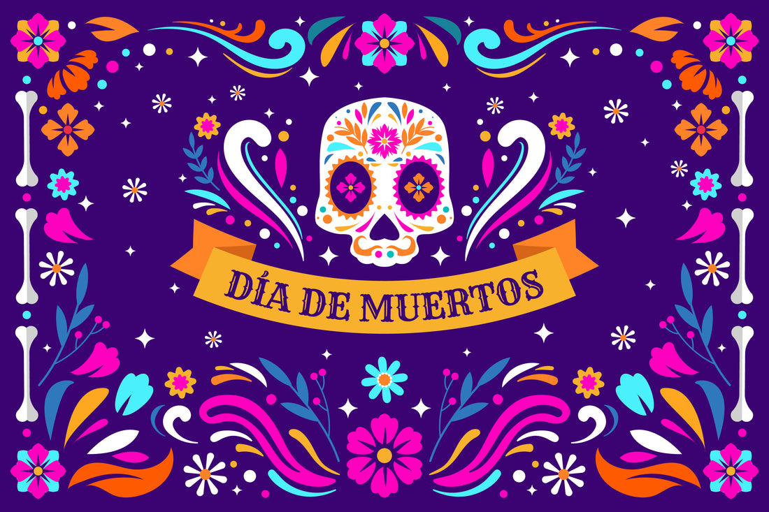 ¡Día de Muertos cuadernillo coloreable!