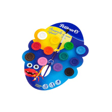Acuarela infantil Pelikan 12 pastillas con pincel.
