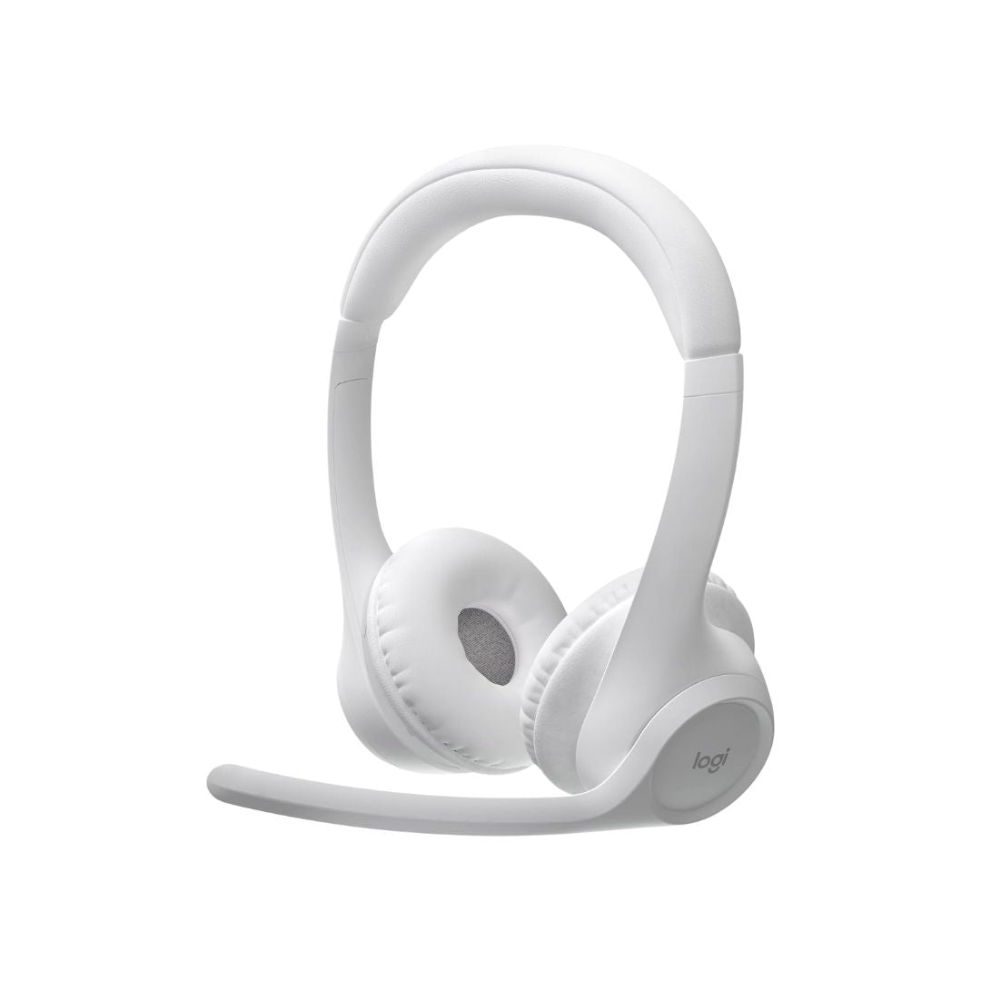 AUDIFONOS DIADEMA LOGITECH ZONE 300 INALAMBRICOS BLUETOOTH RECARGABLE BLANCOS
