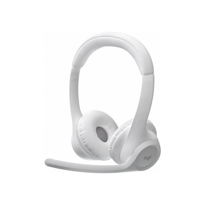 AUDIFONOS DIADEMA LOGITECH ZONE 300 INALAMBRICOS BLUETOOTH RECARGABLE BLANCOS