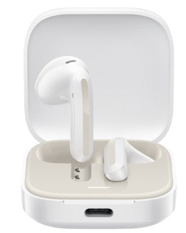Xiaomi Audífonos Intrauriculares con Micrófono Redmi Buds 6 Active, Inalámbrico, Bluetooth, Negro/Blanco