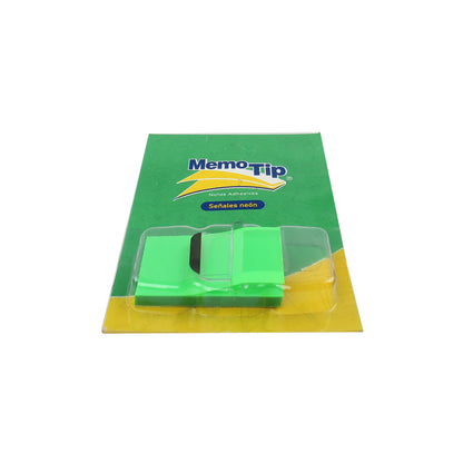 BANDERITAS-CON-DESPACHADOR-JANEL-VERDE-CON-50-HOJAS