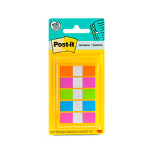 Mini banderitas adhesivas neón 3M Post-It 683-5CB 12 mm X 43 mm.