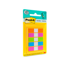 Mini banderitas adhesivas neón 3M Post-It 683-5CB 12 mm X 43 mm.