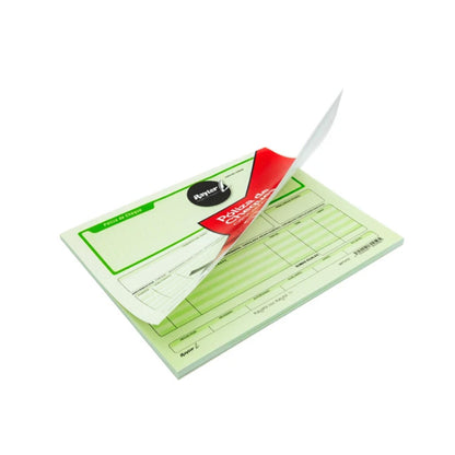 Block cheque póliza Rayter 1/2 oficio con 25 pzas.