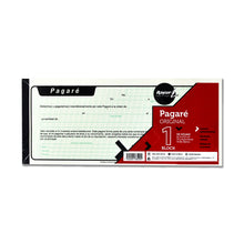 Block pagaré Rayter 50 hojas