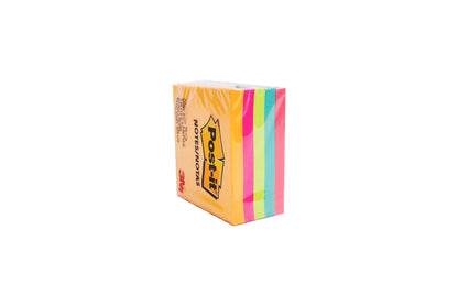 Block post-it 5-c/neon 76 x 76 mm 375H 2072.