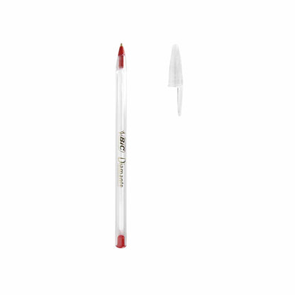 Bolígrafo Bic Diamante punto mediano rojo