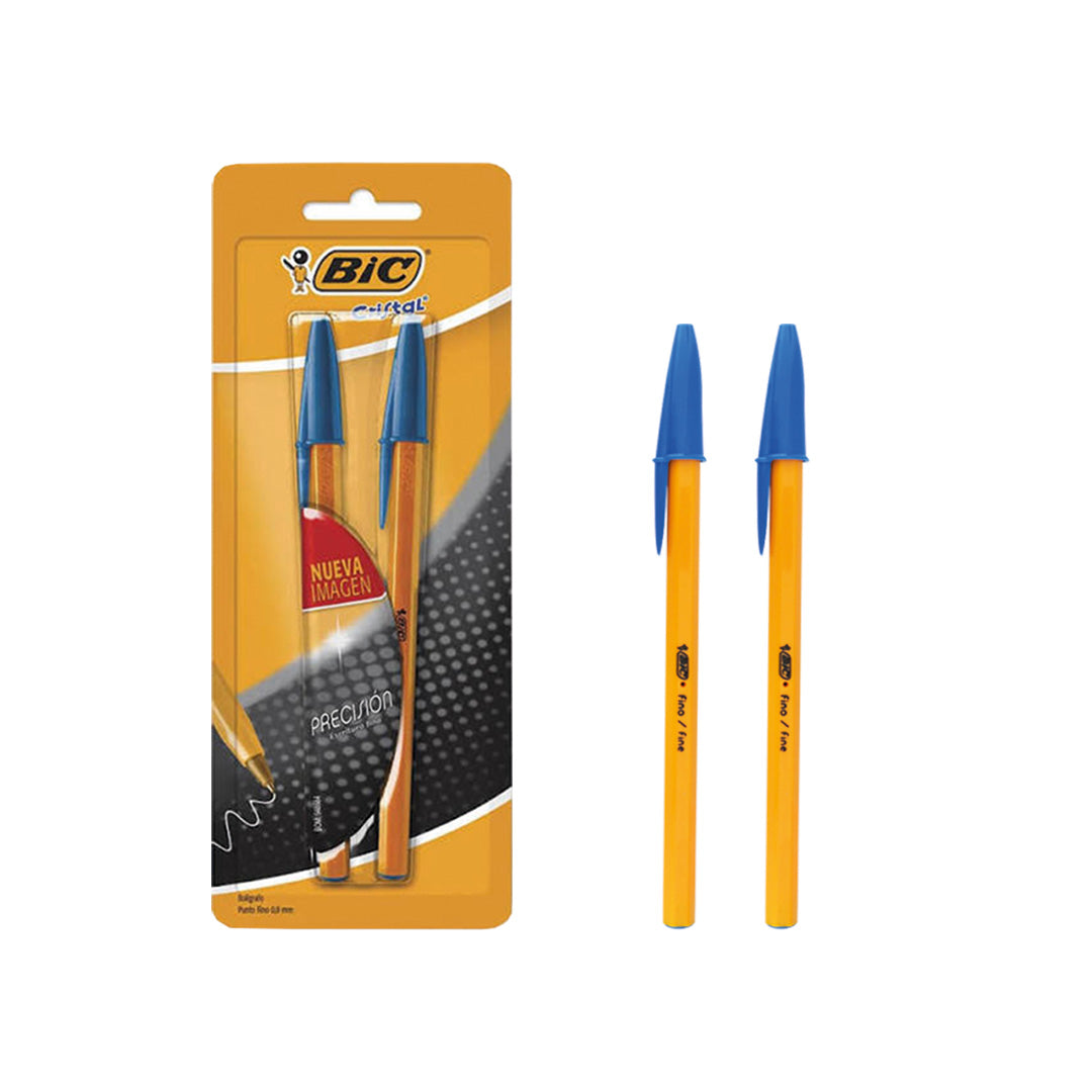 Bolígrafo Bic Cristal F-290 Punto fino.