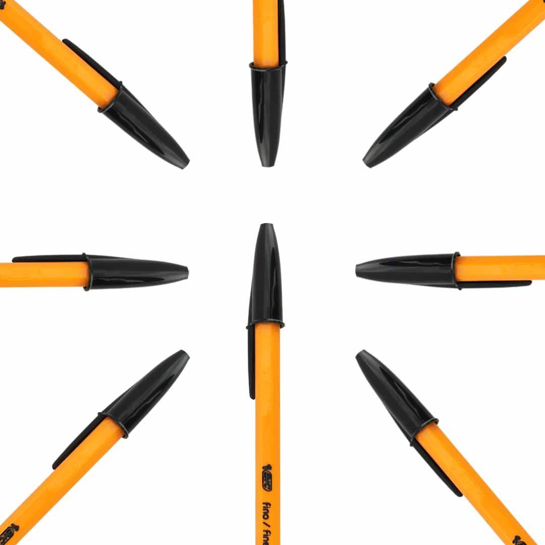 Bolígrafo Bic F-290 negro punto fino