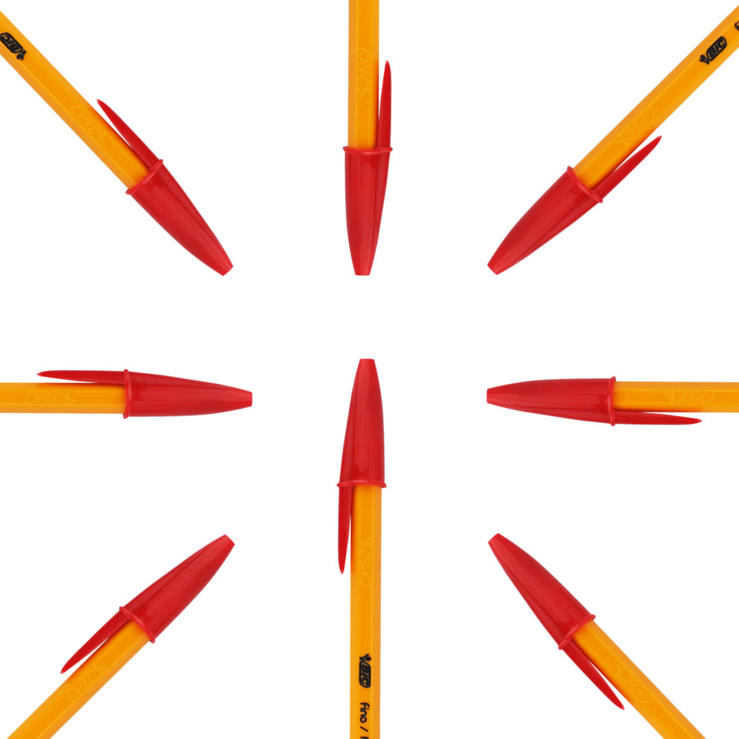 Bolígrafo Bic Cristal F-290 Punto fino.