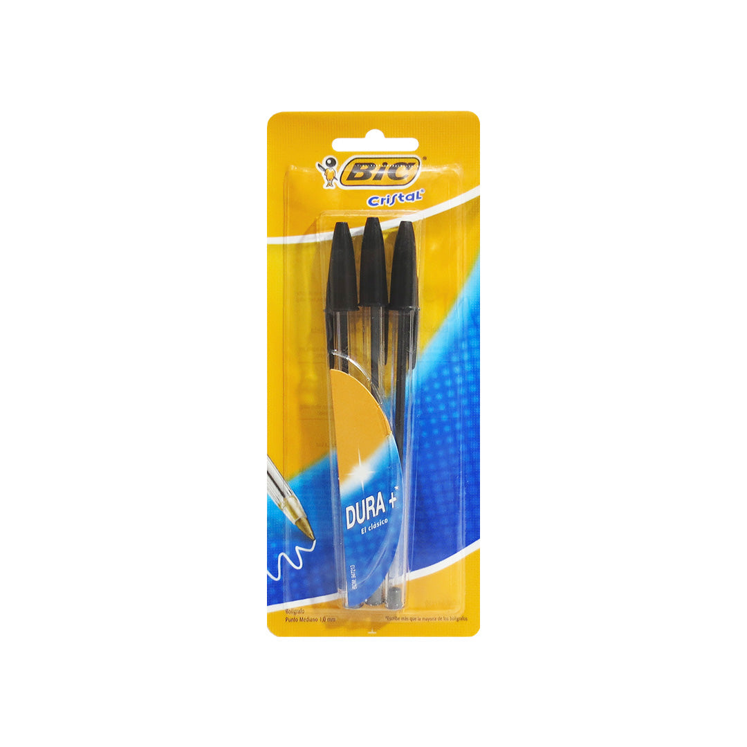 Bolígrafo Bic Cristal M-250 Punto Mediano.