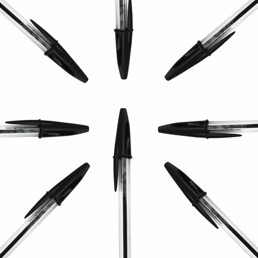 Bolígrafo Bic M-250 negro punto mediano
