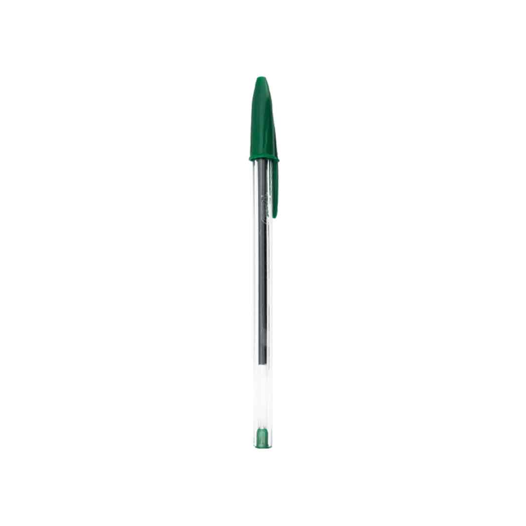 Bolígrafo Bic M-250 verde punto mediano