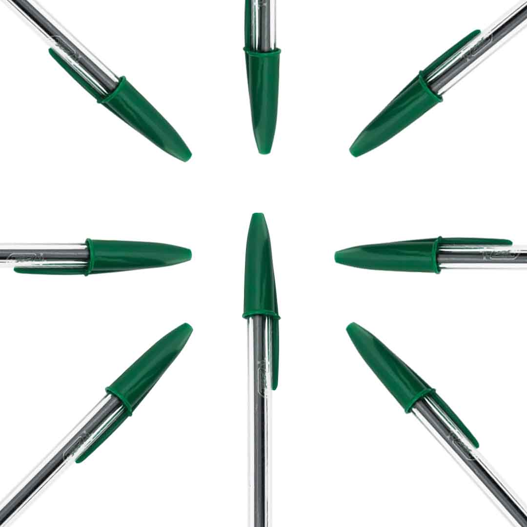 Bolígrafo Bic M-250 verde punto mediano