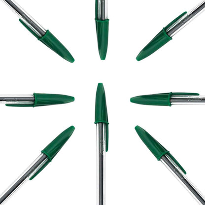 Bolígrafo Bic M-250 verde punto mediano