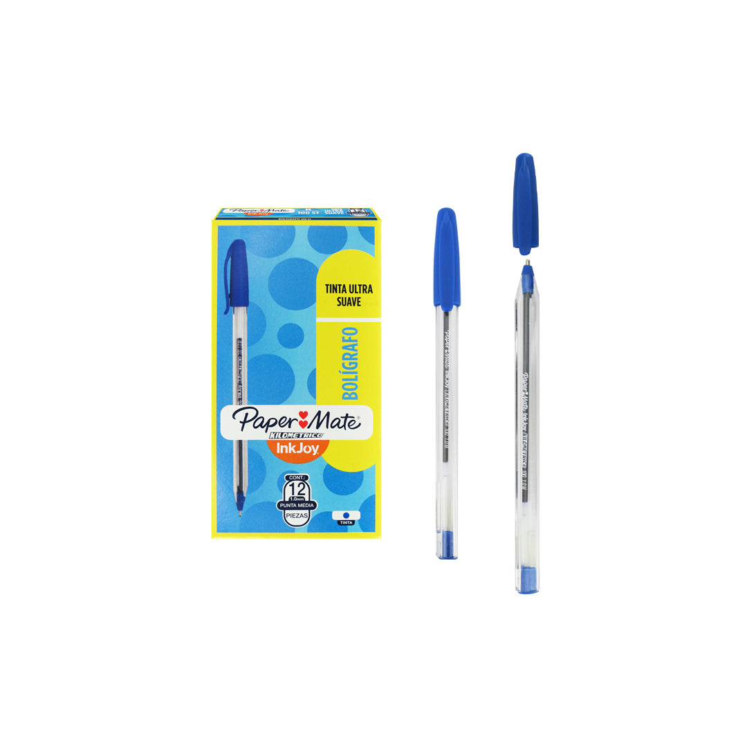 Bolígrafo Paper Mate Kilométrico 100 punto mediano