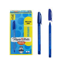 Bolígrafo Paper Mate Kilométrico InkJoy 100ST punto fino, Caja con 12 piezas.