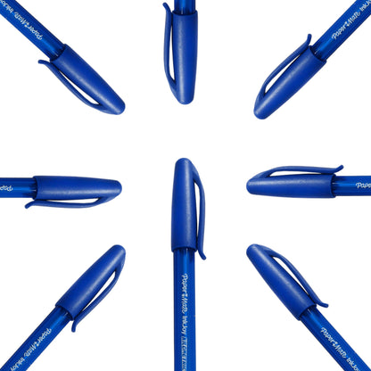 Bolígrafo Paper Mate Kilométrico InkJoy 100ST punto fino, Caja con 12 piezas.