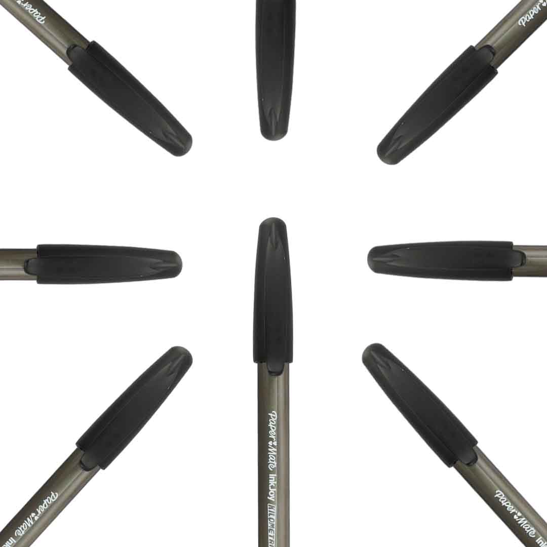 Bolígrafo Paper Mate Kilométrico InkJoy 100ST punto fino, Caja con 12 piezas.