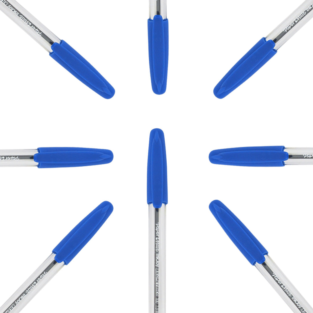 Bolígrafo Papermate Kilométrico 100 punto mediano.