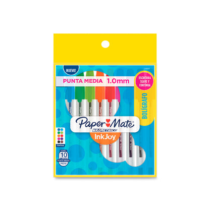 Bolígrafo Paper Mate Kilométrico 100 punto mediano