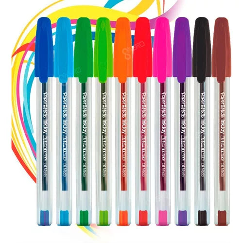 Bolígrafo Paper Mate Kilométrico 100 punto mediano