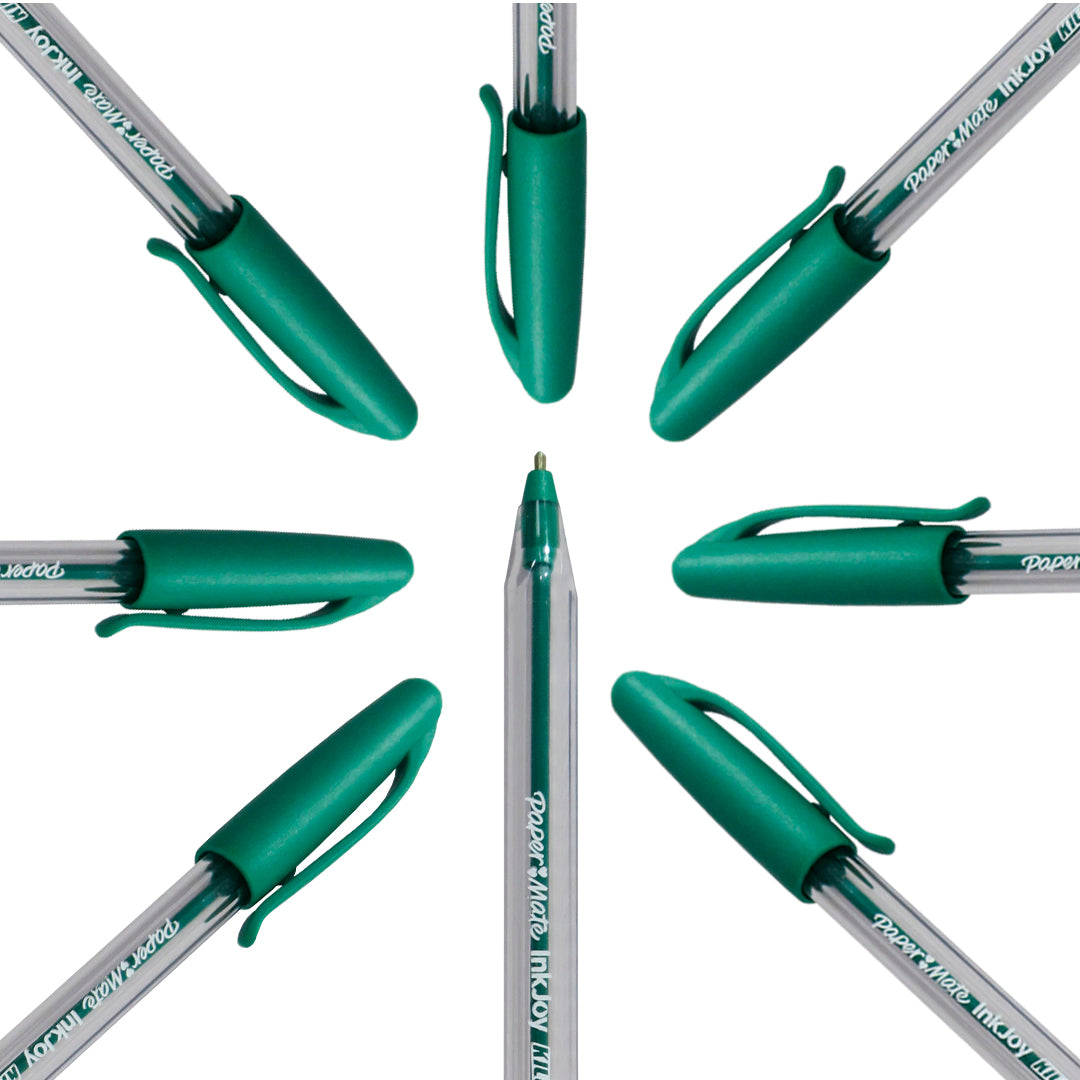 Bolígrafo Papermate Kilométrico 100 punto mediano.