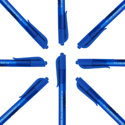 Bolígrafo Papermate Kilométrico InkJoy retráctil punto mediano.