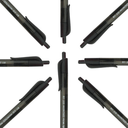 Bolígrafo Papermate Kilométrico InkJoy retráctil punto mediano.