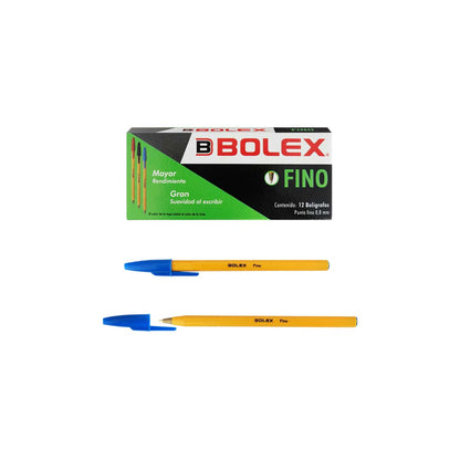 Bolígrafo Bolex punto fino.