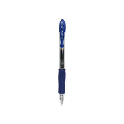 Bolígrafo Pilot G2-5 retráctil de gel punto extra fino.
