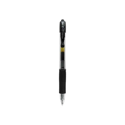 Bolígrafo Pilot G2-5 retráctil de gel punto extra fino.