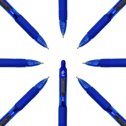 Bolígrafo retráctil Zebra Mini ZGrip punto mediano azul 7907-01