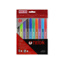 Bolígrafo Trion punto mediano 10 colores surtidos