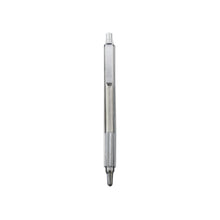 Bolígrafo Zebra Retráctil De Acero Inoxidable F 701 Punto Fino 1 Pieza Tinta Negra
