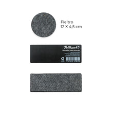 Borrador Pelikan de plástico para pizarrón.