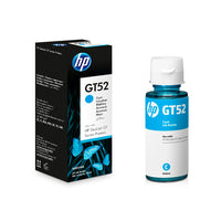 Botella de tinta gt52 m0h54al cyan 8000 páginas