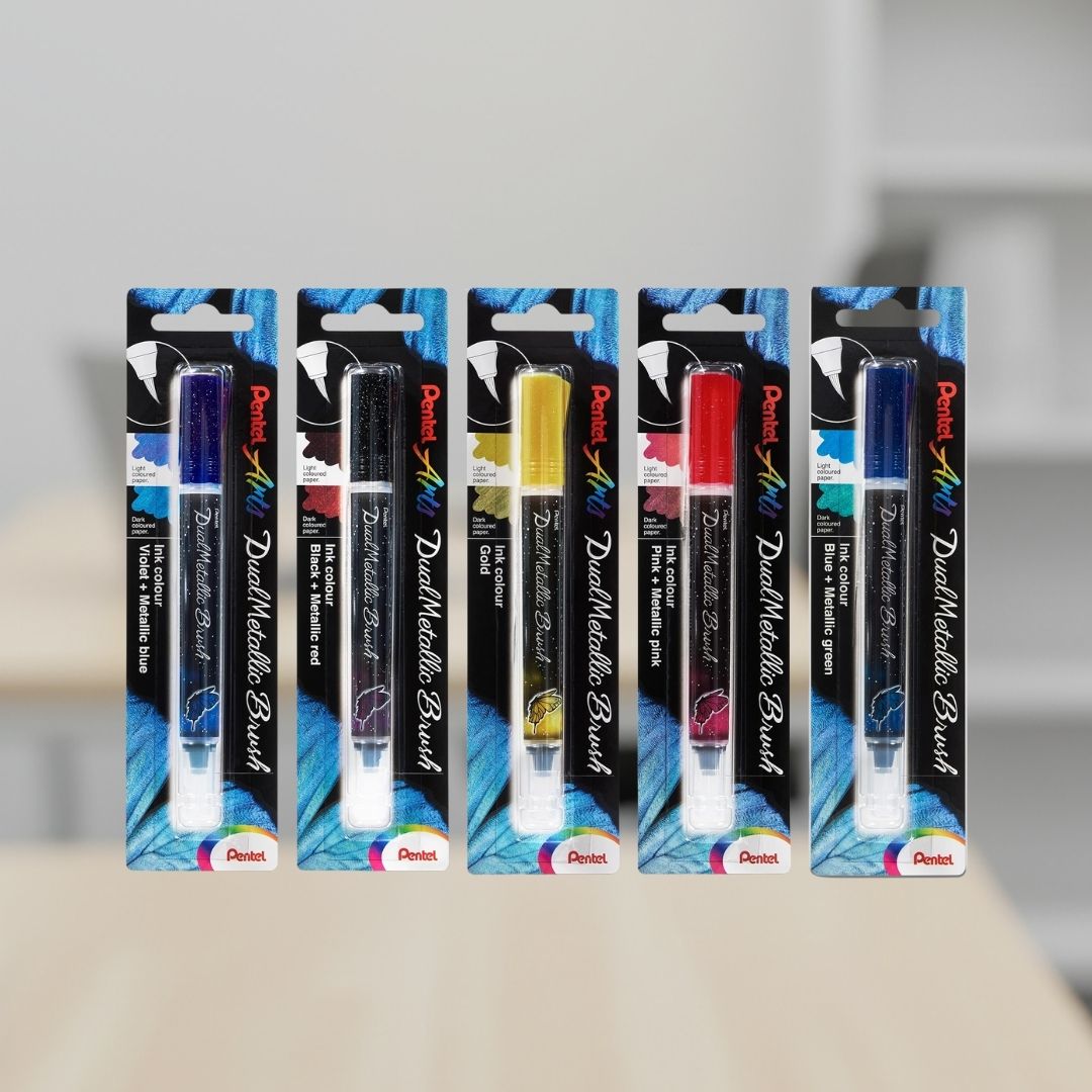 Bundle Metallic Brush Set