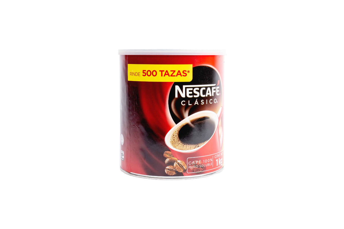 Café nescafe clasico lata de 1 kilo