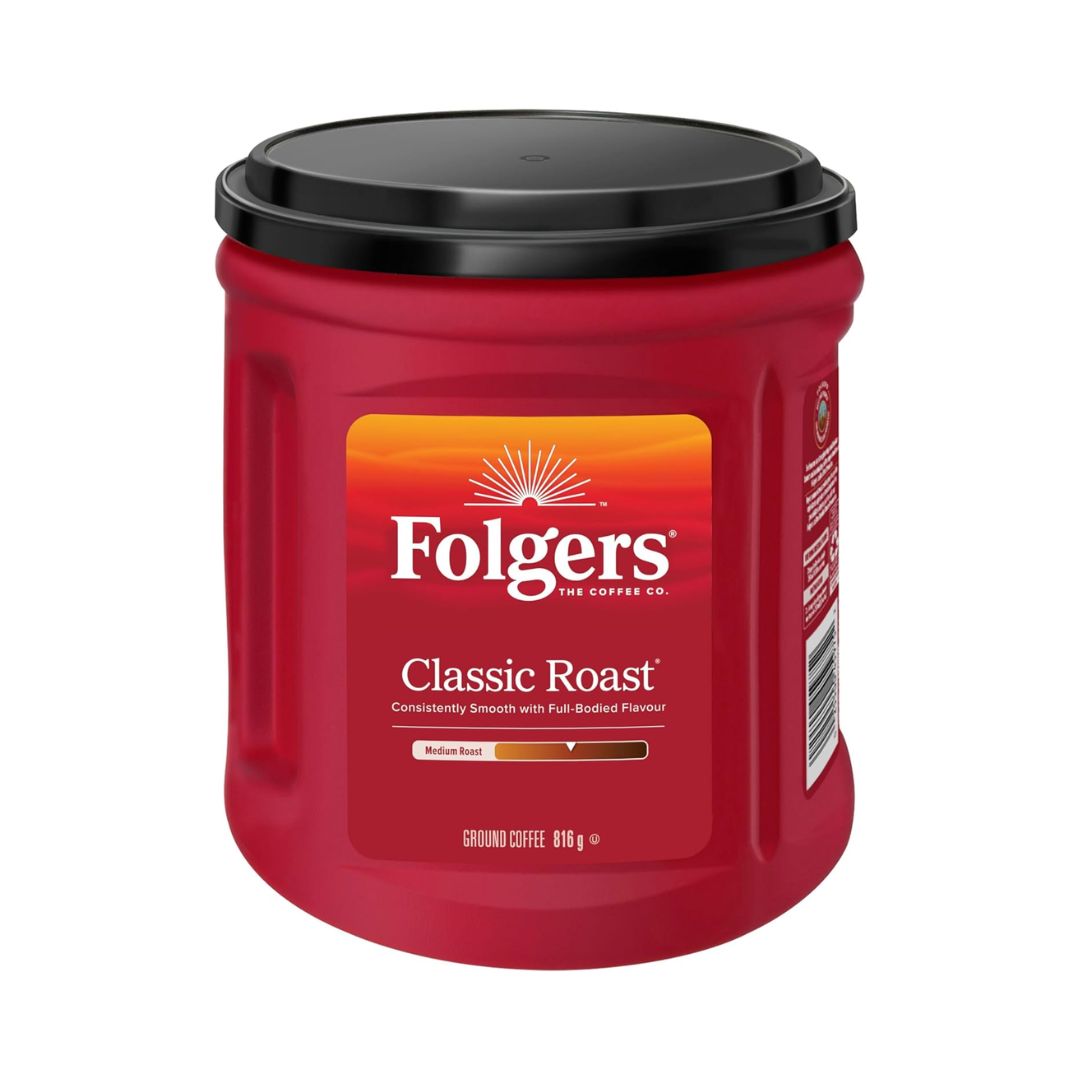 CAFÉ FOLGERS TOSTADO CLÁSICO TOSTADO Y MOLIDO 816 G