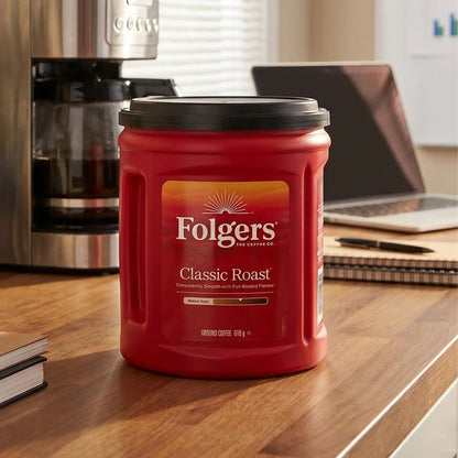 CAFÉ FOLGERS TOSTADO CLÁSICO TOSTADO Y MOLIDO 816 G