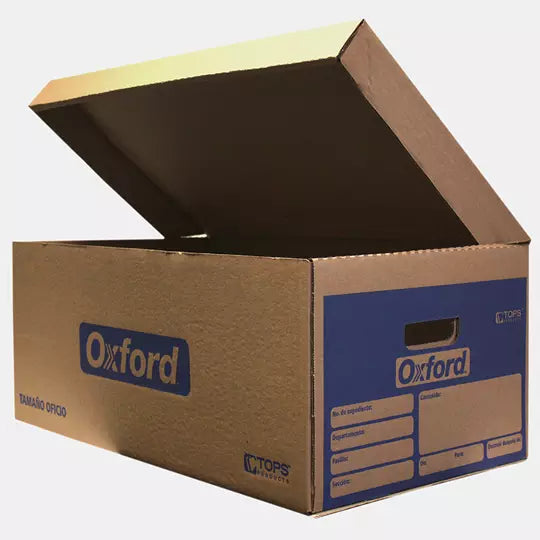 Caja de archivo muerto tamaño oficio larga de 60x35x24cm