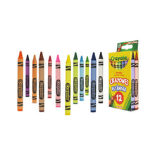 Caja de crayolas con 12 piezas