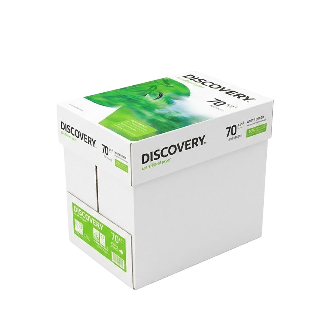 PAPEL BOND DISCOVERY VERDE CARTA 97 % BLANCURA 70 GRAMOS