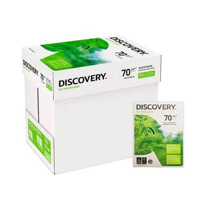 PAPEL BOND DISCOVERY VERDE CARTA 97 % BLANCURA 70 GRAMOS