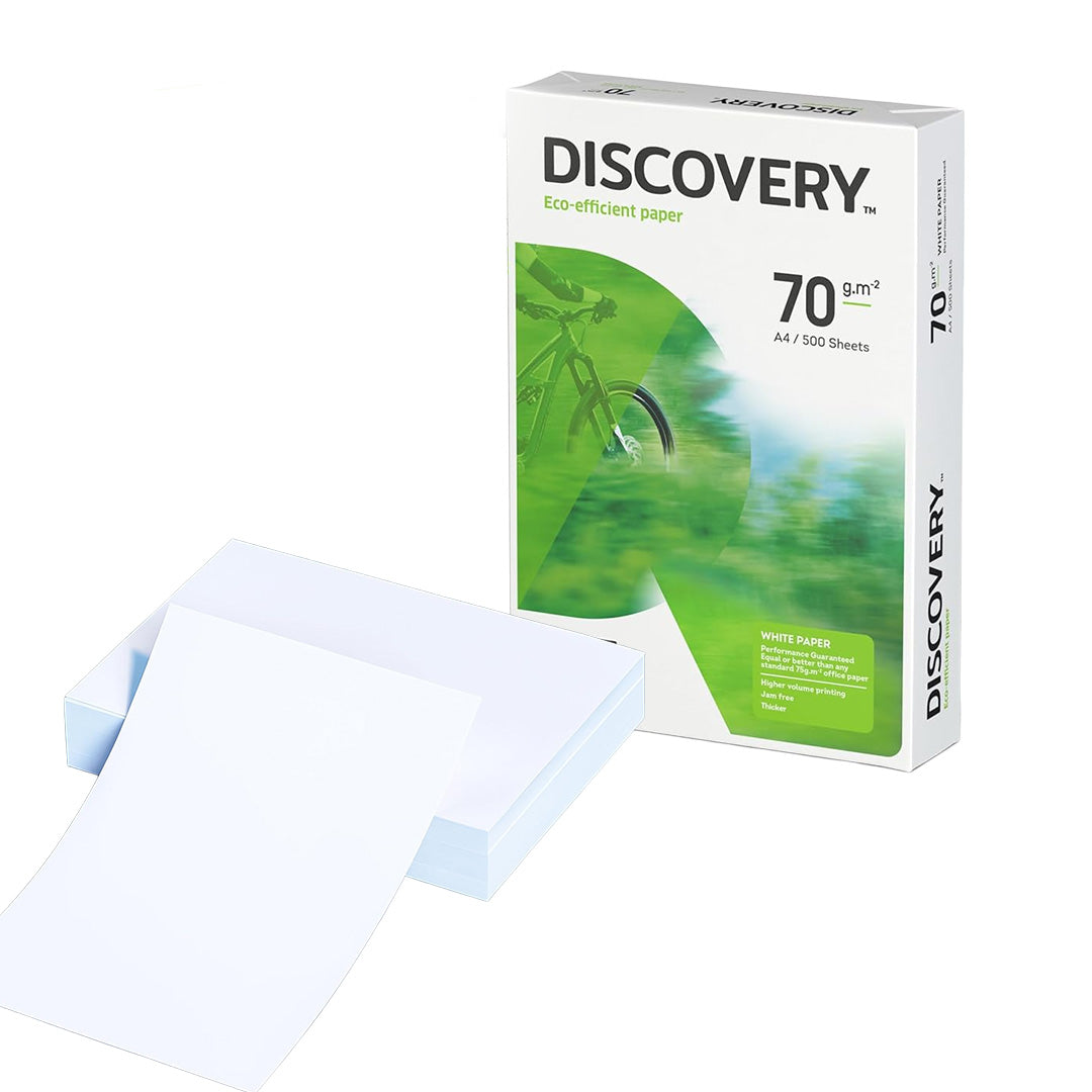 PAPEL BOND DISCOVERY VERDE CARTA 97 % BLANCURA 70 GRAMOS